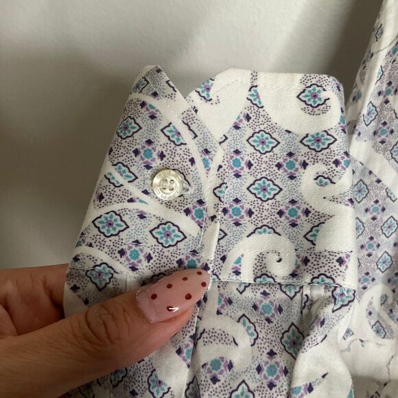 Etro Paisley Cotton Button Down Shirt - Picture 4 of 6